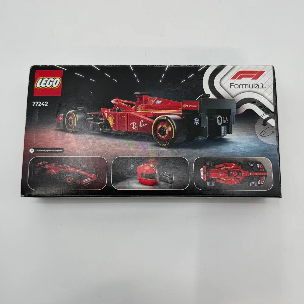 LEGO Speed Champions Ferrari F1 Race Car Set 275 Piece Block New